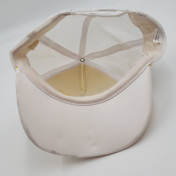 Vintage Ozarkland Snapback Trucker Hat Cap Mesh Rope Scrambled Eggs Polyester - Picture 9 of 13